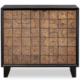 Muestra 2 Door Cabinet, Black