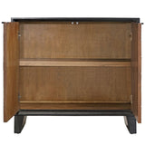 Muestra 2 Door Cabinet, Black