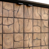 Muestra 2 Door Cabinet, Black