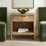 Tabi Side Table, Natural-Furniture - Accent Tables-High Fashion Home