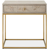 Pembrook Side Table, Light Washed