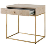 Pembrook Side Table, Light Washed