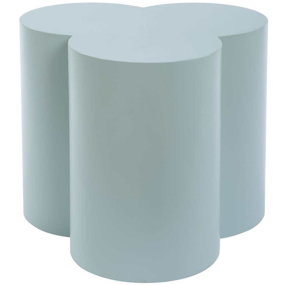 Beven Accent Table, Light Blue