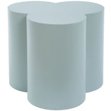 Beven Accent Table, Light Blue
