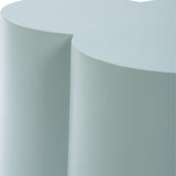 Beven Accent Table, Light Blue