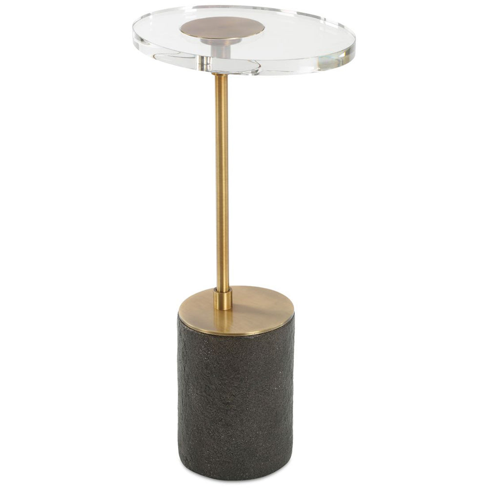 Kaufman Accent Table, Black/Gold