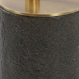 Kaufman Accent Table, Black/Gold