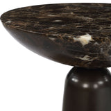 Hastings Accent Table, Dark Bronze-Furniture - Accent Tables-High Fashion Home