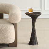 Milan Drink Table, Dark Bronze