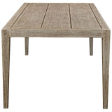 Kirkham Dining Table, Cerused Wheat