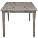 Forsyth Dining Table, Weathered Dark Grey-Furniture - Dining-High Fashion Home