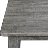 Forsyth Dining Table, Weathered Dark Grey-Furniture - Dining-High Fashion Home