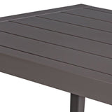 Polanco Dining Table, Java Black-Furniture - Dining-High Fashion Home