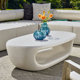 Leyton Coffee Table, White-Furniture - Accent Tables-High Fashion Home