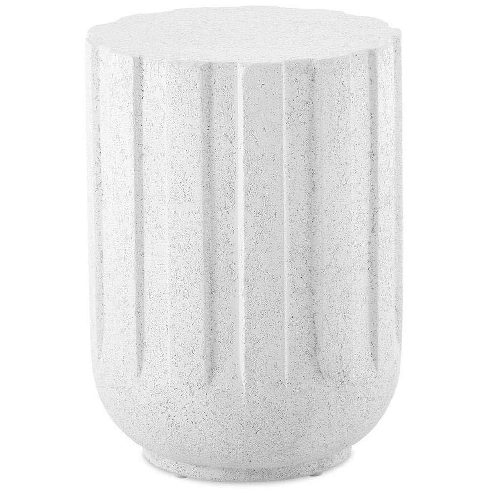 Jane Accent Table, White