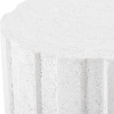 Jane Accent Table, White