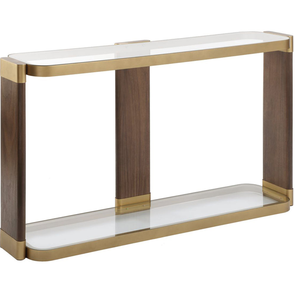 Ryles Console Table, Gold