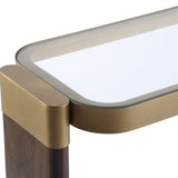 Ryles Console Table, Gold