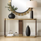 Ryles Console Table, Gold