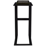 Soma Accent Table, Black-Furniture - Accent Tables-High Fashion Home