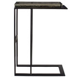 Soma Accent Table, Black-Furniture - Accent Tables-High Fashion Home