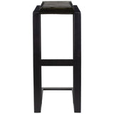 Soma Accent Table, Black-Furniture - Accent Tables-High Fashion Home