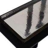 Soma Accent Table, Black-Furniture - Accent Tables-High Fashion Home