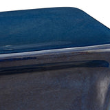 Kaz Garden Stool, Blue-Furniture - Accent Tables-High Fashion Home