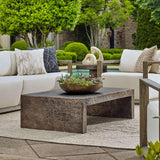 Obra Coffee Table, Dark Bronze-Furniture - Accent Tables-High Fashion Home