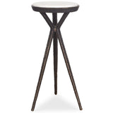 Tilton Accent Table, Dark Bronze-Furniture - Accent Tables-High Fashion Home