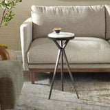 Tilton Accent Table, Dark Bronze-Furniture - Accent Tables-High Fashion Home