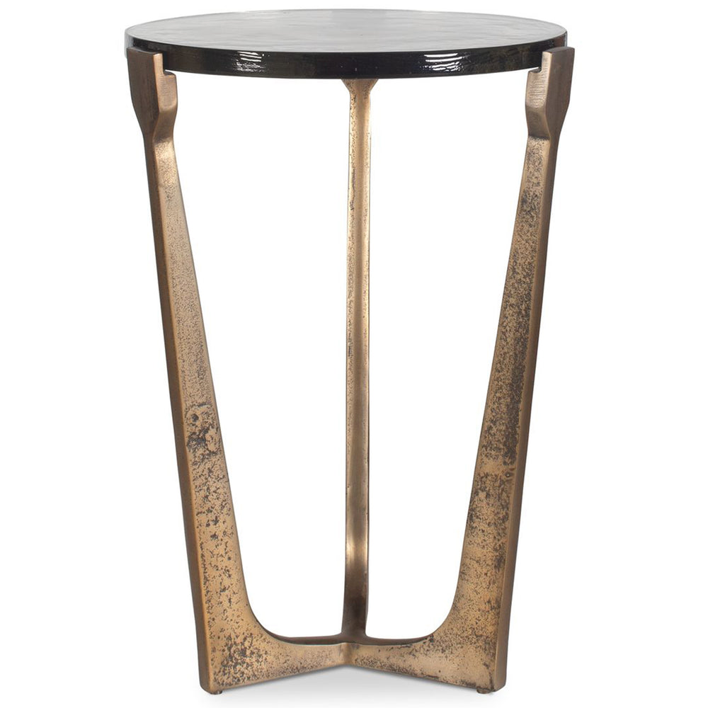Bohdi AccentTable, Antique Brass-Furniture - Accent Tables-High Fashion Home
