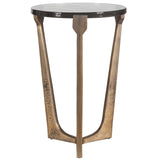 Bohdi AccentTable, Antique Brass-Furniture - Accent Tables-High Fashion Home