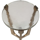 Bohdi AccentTable, Antique Brass-Furniture - Accent Tables-High Fashion Home