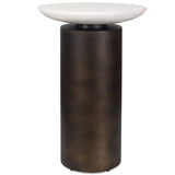 Olso Accent Table, Bronze-Furniture - Accent Tables-High Fashion Home