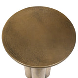 Thorp Accent Table, Antique Brass