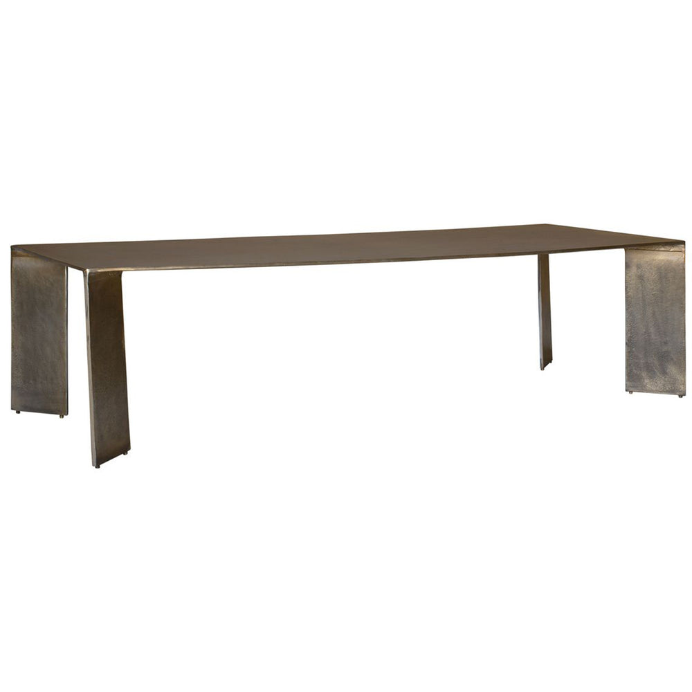 Reade Coffee Table, Antique Brass