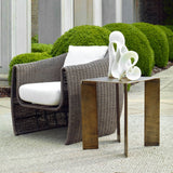 Reade Accent Table, Antique Brass-Furniture - Accent Tables-High Fashion Home