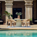Madrone Dining Table, Warm White