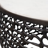 Sabena Coffee Table, Dark Bronze-Furniture - Accent Tables-High Fashion Home