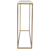 Redmond Console Table, Brass-Furniture - Accent Tables-High Fashion Home