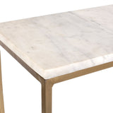 Redmond Console Table, Brass-Furniture - Accent Tables-High Fashion Home