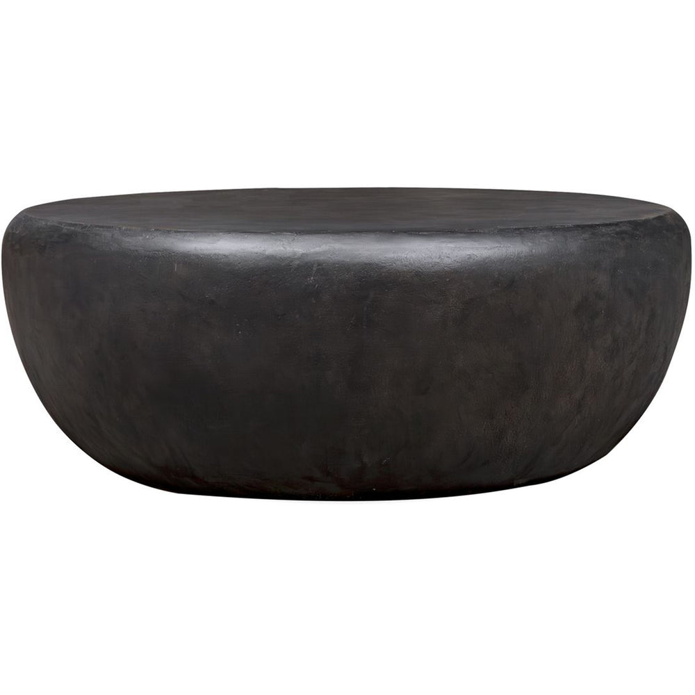 Jones Coffee Table, Black-Furniture - Accent Tables-High Fashion Home
