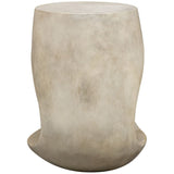 Lithos Accent Table, Warm Gray