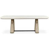 Circa Dining Table, Warm White