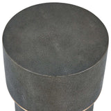 Wessex Drink Table, Charcoal-Furniture - Accent Tables-High Fashion Home