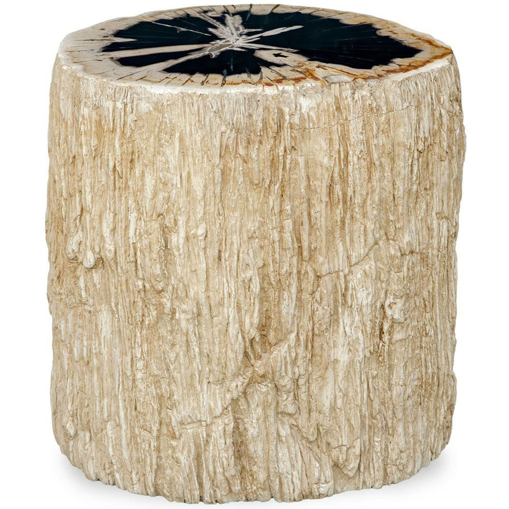 Arco Accent Table, Warm White-Furniture - Accent Tables-High Fashion Home