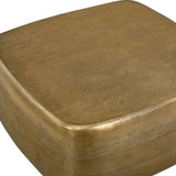 Saguaro Coffee Table, Aged Brass-Furniture - Accent Tables-High Fashion Home
