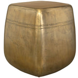 Saguaro Side Table, Aged Brass-Furniture - Accent Tables-High Fashion Home