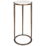 Mercier Accent Table, Bronze-Furniture - Accent Tables-High Fashion Home